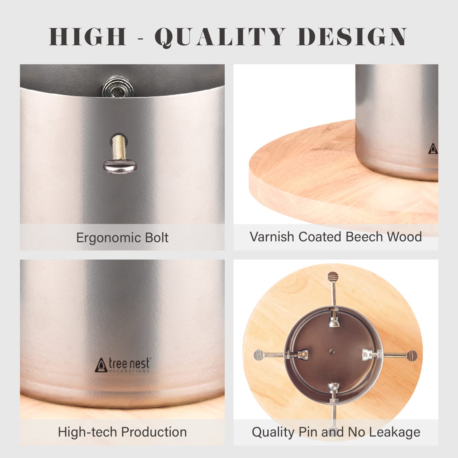 Foto 5 pulgar | Soporte Para Árbol De Navidad Treenest Para Mesa De 1,2 A 1,8 M - Venta Internacional.