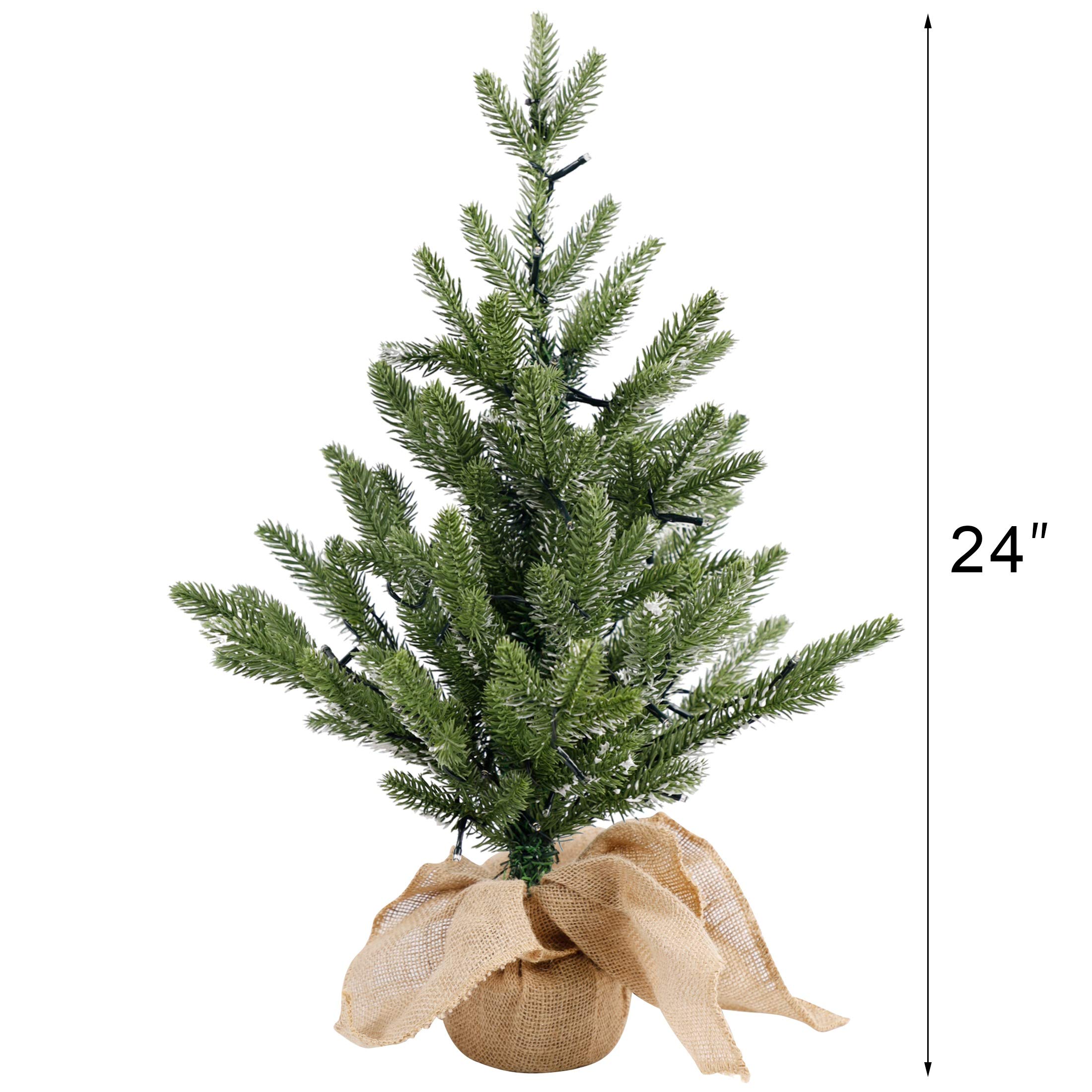 Foto 3 pulgar | Árbol De Navidad Artificial Lulu Home De 60 Cm Con 50 Luces Led - Venta Internacional.
