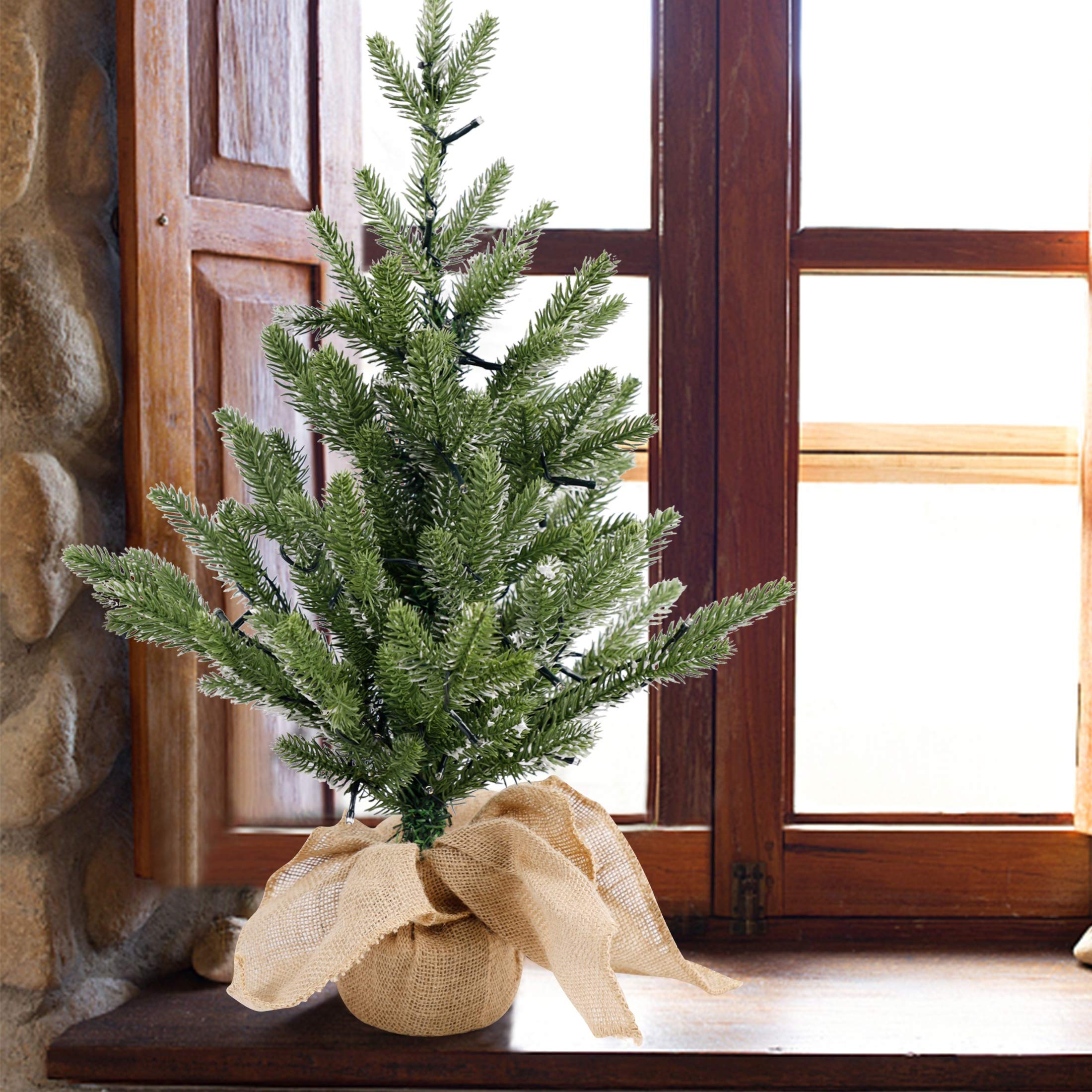 Foto 7 pulgar | Árbol De Navidad Artificial Lulu Home De 60 Cm Con 50 Luces Led - Venta Internacional.