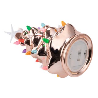 Foto 6 | Mesa Sunnyglade De Cerámica Con Forma De Árbol De Navidad, 28 Led, 11 Pulgadas - Venta Internacional.