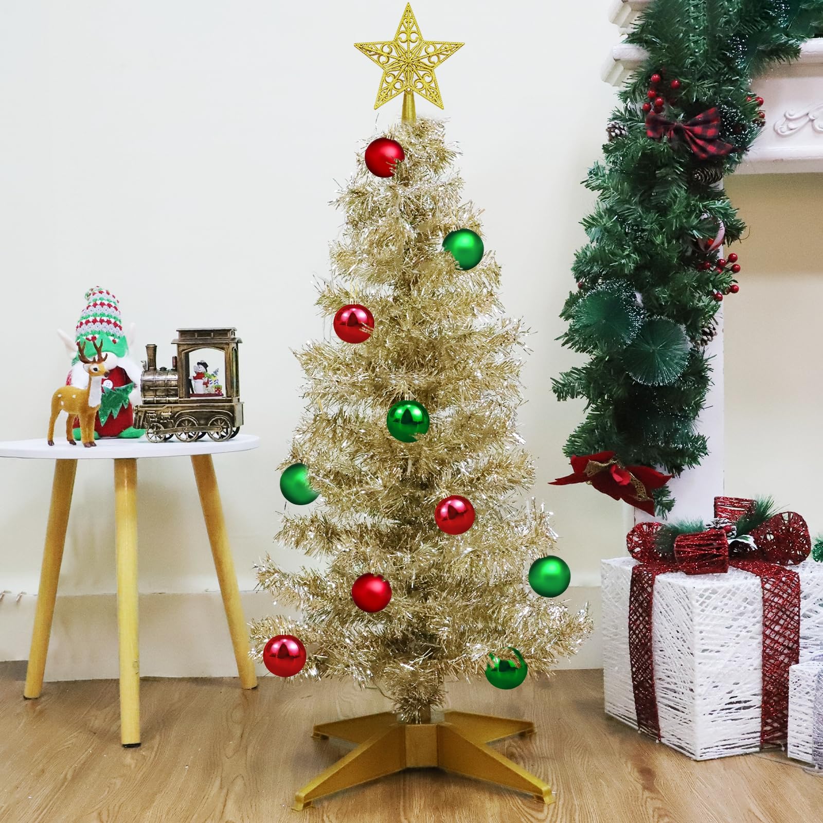 Foto 6 | [árbol De Navidad] Turnmeon De 3 Pies Con Control Remoto Y 8 Modos +  - Venta Internacional.