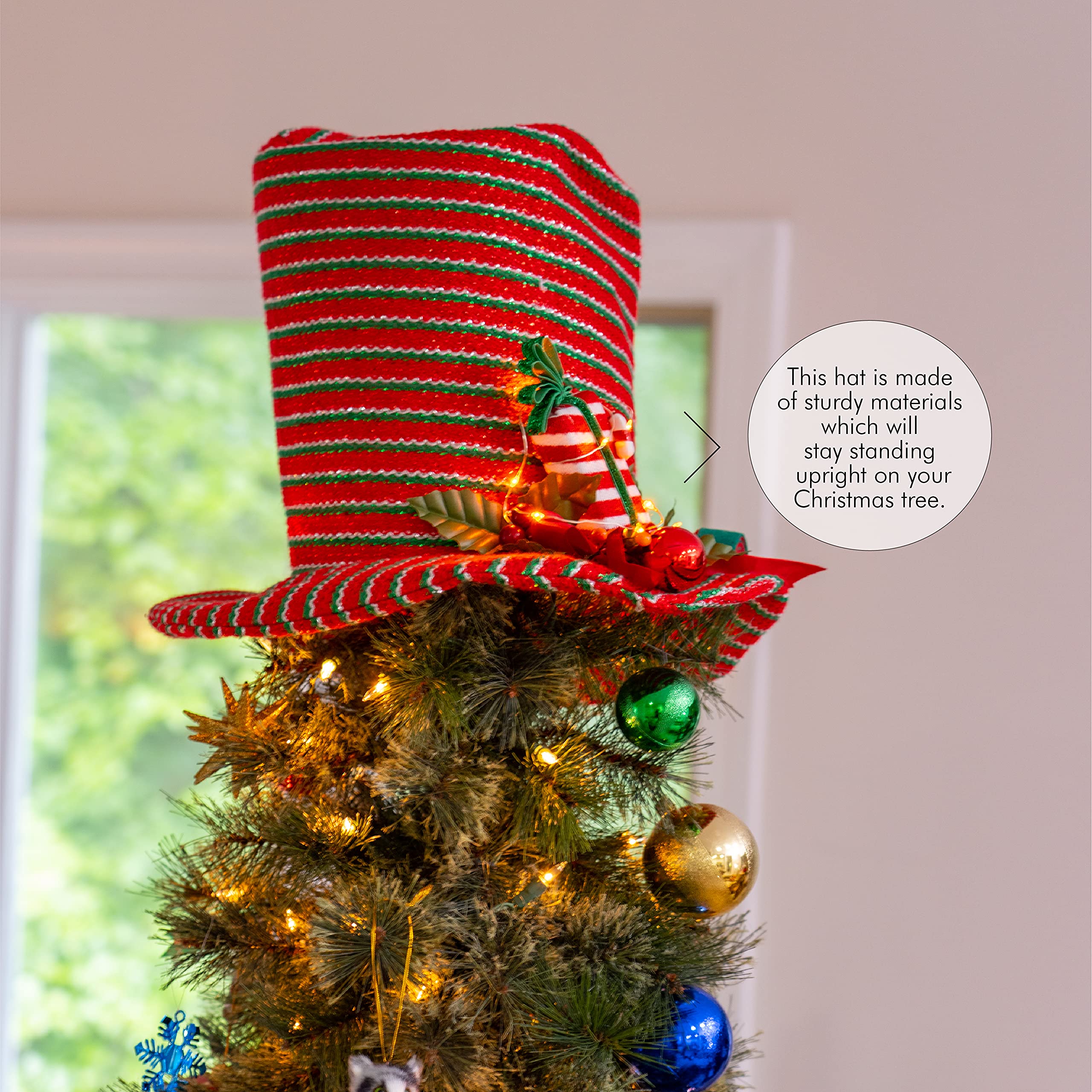 Foto 3 | Sombrero Con Diseño De Muñeco De Nieve Con Diseño De Árbol De Navidad Y Diseño De Árbol De Navidad C - Venta In