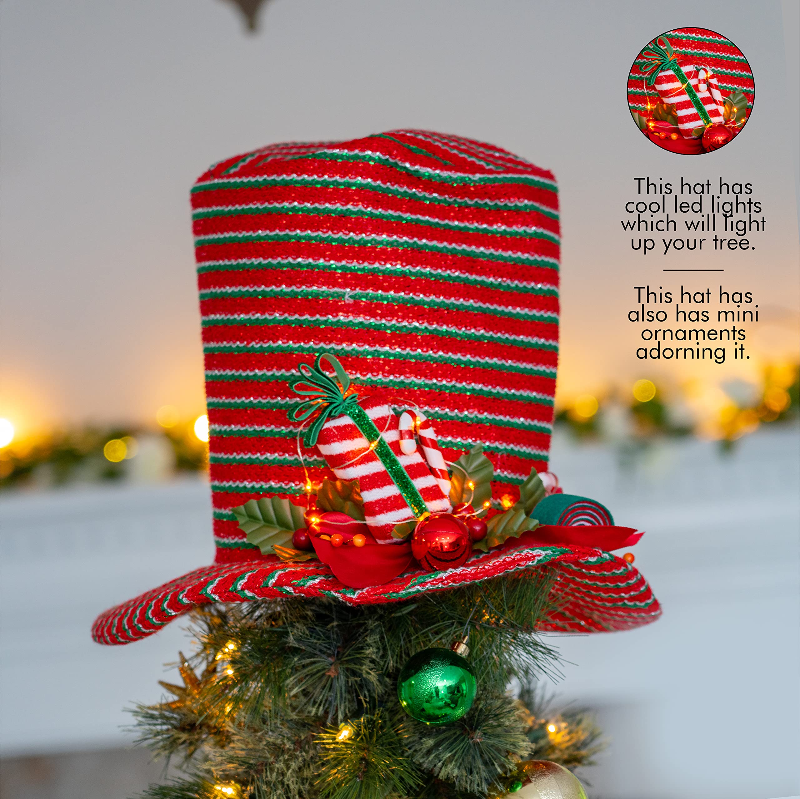 Foto 5 pulgar | Sombrero Con Diseño De Muñeco De Nieve Con Diseño De Árbol De Navidad Y Diseño De Árbol De Navidad C - Venta In