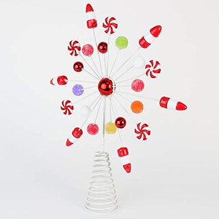 Foto 4 | Caramelo Decorativo Para Árbol De Navidad, Copo De Nieve, Menta - Venta Internacional.