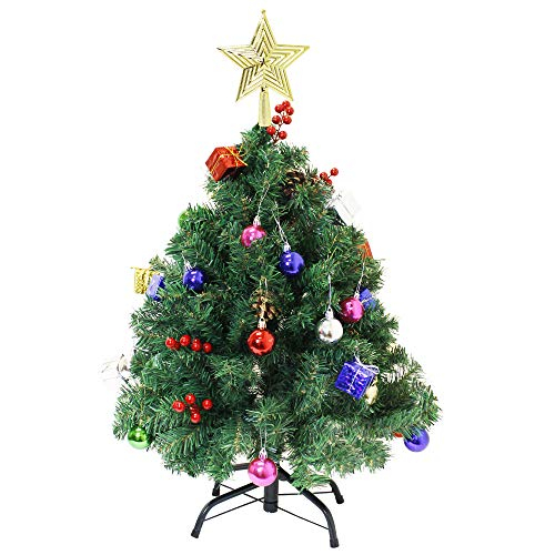 Foto 3 pulgar | Árbol De Navidad Joiedomi De 75 Cm Con Kits De Decoración Y Luces - Venta Internacional.