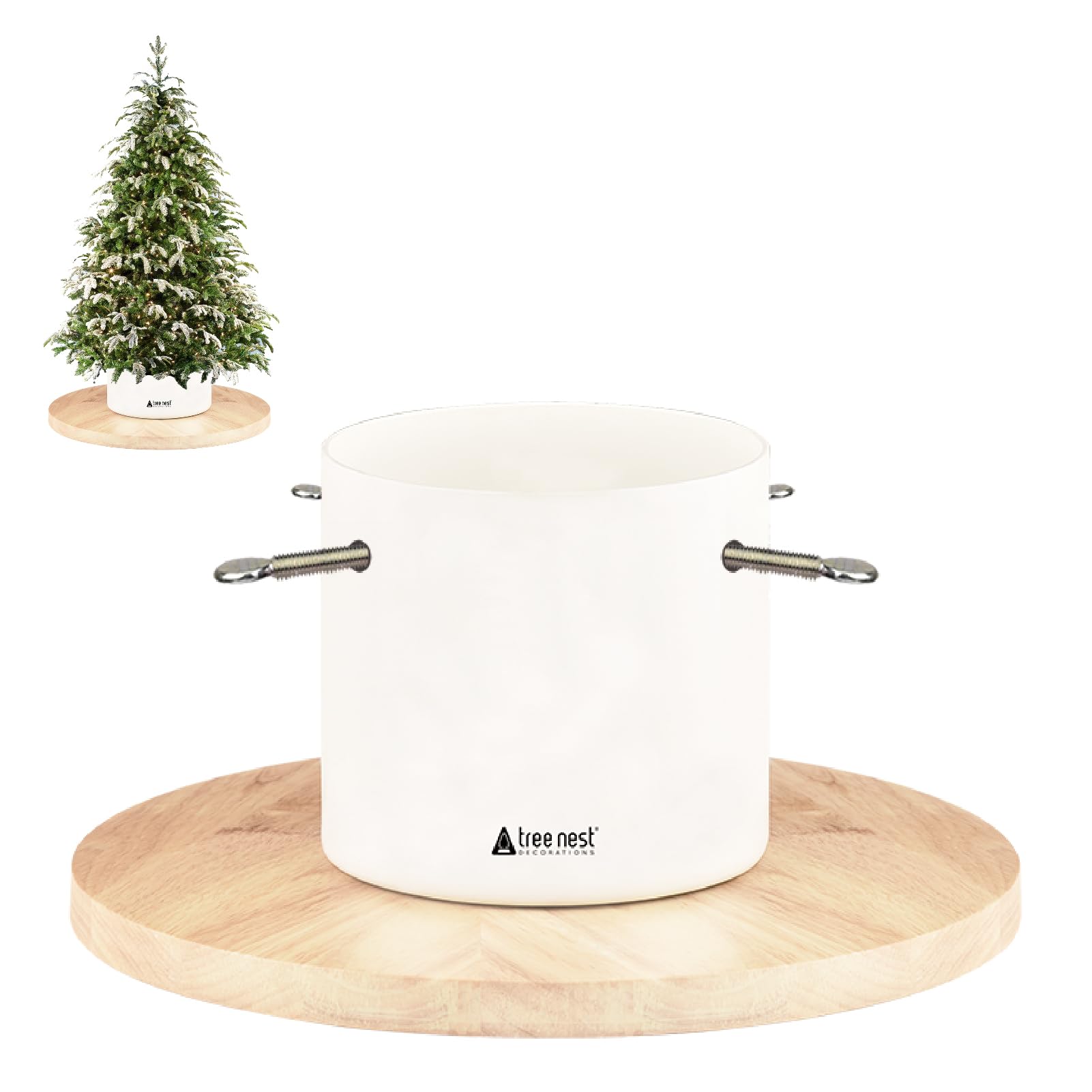 Base Para Árbol De Navidad, Nido Para Troncos De 1,2 A 3,6 Cm - Venta Internacional. $1,297