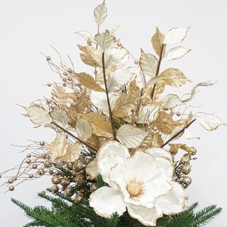 Foto 4 | Set De 6 Espray Christmas Picks De Ki Store, Color Blanco Y Champán - Venta Internacional.
