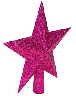 Foto 4 | Decoración Con Forma De Estrella En La Copa De Un Árbol Con - Venta Internacional.