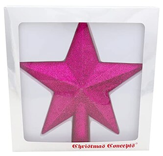 Foto 7 | Decoración Con Forma De Estrella En La Copa De Un Árbol Con - Venta Internacional.