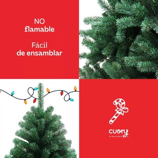 Foto 6 | Árbol de Navidad Artificial 1.50 m