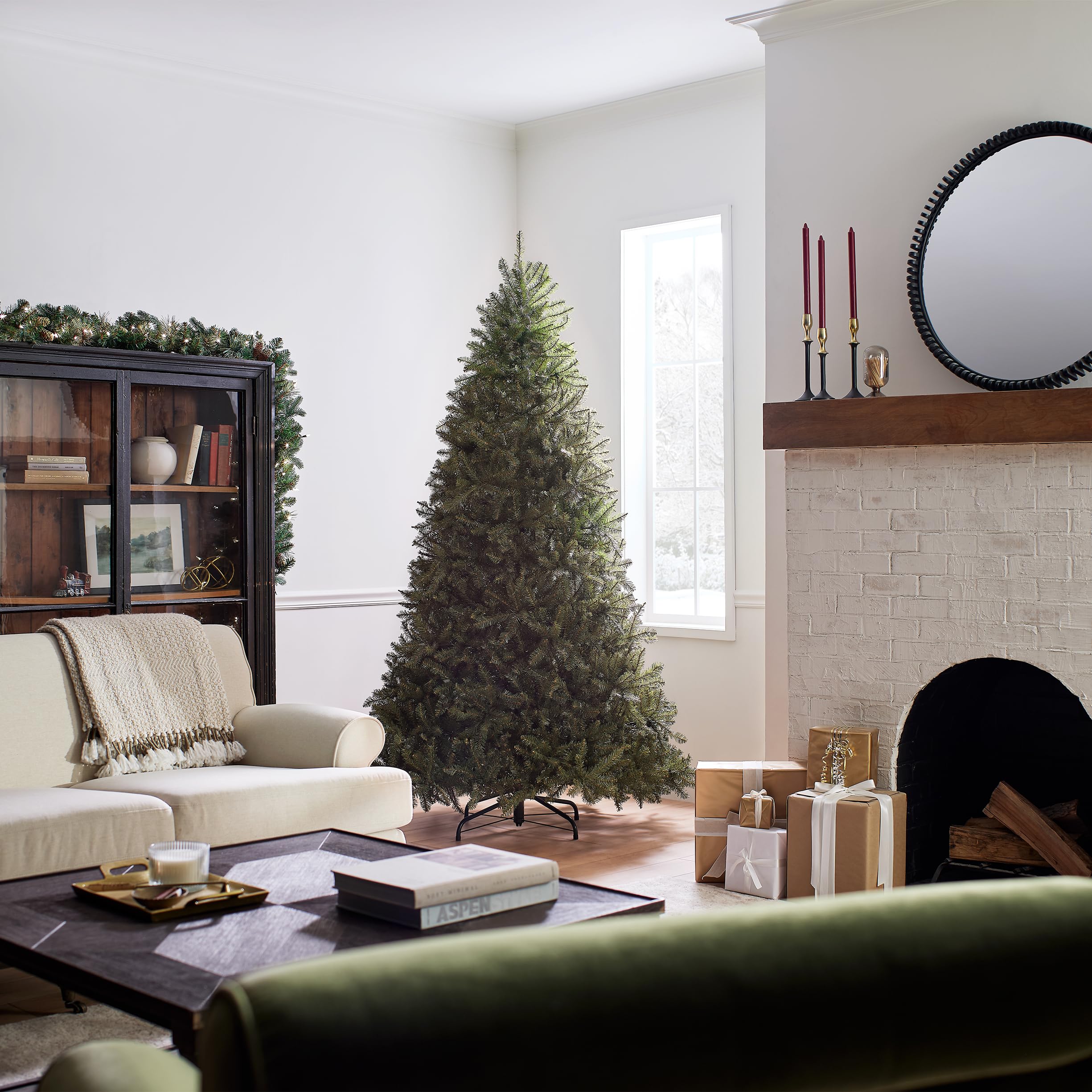 Foto 4 | Árbol De Navidad Dunhill Fir De National Tree Company, 7.5 Pies - Venta Internacional.