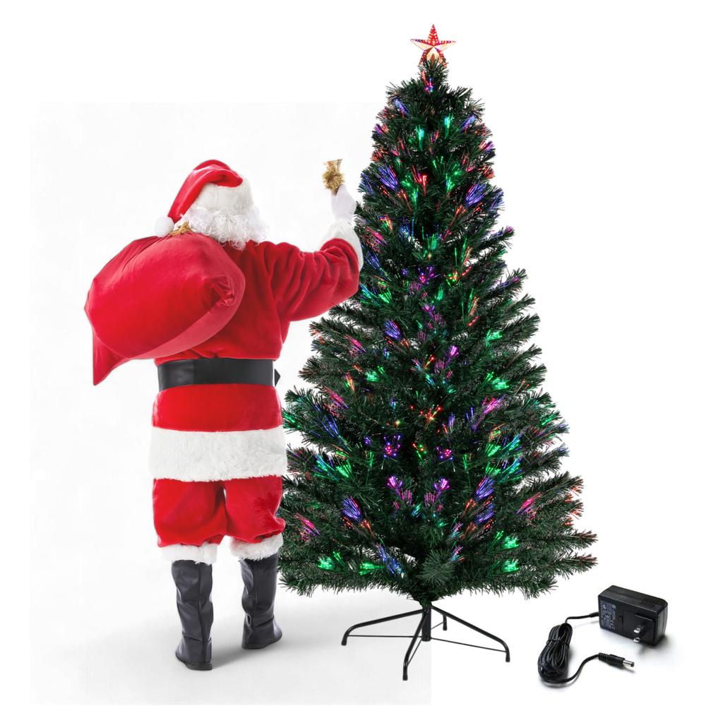 Foto 2 pulgar | Árbol De Navidad Artificial 1.80 Mts Led Iluminado Frondoso