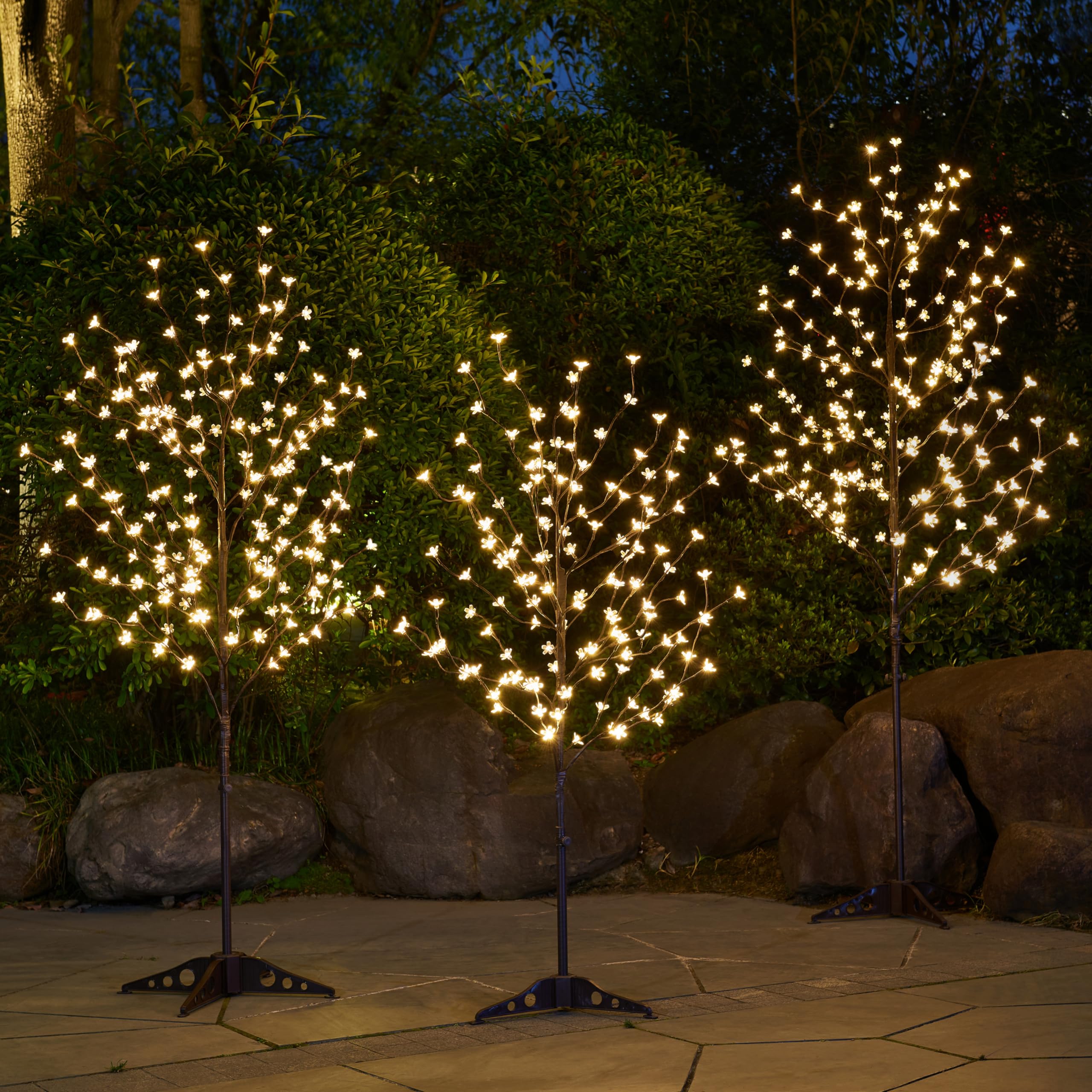 Foto 1 | Árbol De Cerezo En Flor Con Iluminación Led Lightshare De 4 Pies, 5 Pies, 6 Pies - Venta Internacional.