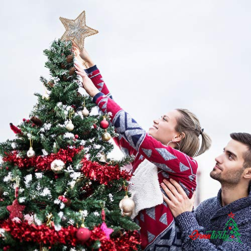 Foto 3 pulgar | Adorno Navideño Con Purpurina Para Árbol De Estrellas De Bel - Venta Internacional.