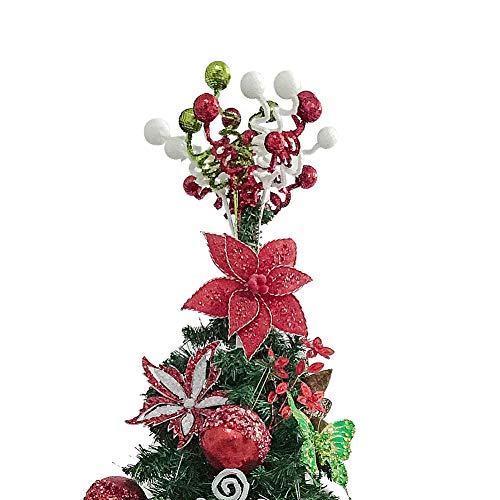 Foto 6 pulgar | Set De Decoración Para Árbol De Navidad, Bola De Lentejuelas Blancas Zhanyigy - Venta Internacional.