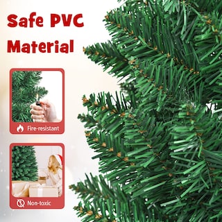 Foto 4 | Árbol de Navidad Goplus De 1.5 M Con 220 Puntas De Rama - Venta Internacional