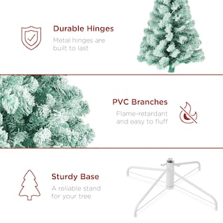 Foto 6 | Árbol De Navidad Best Choice Products Preiluminado De 9 Pies Con 900 Luces - Venta Internacional.
