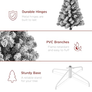 Foto 6 | Árbol De Navidad Best Choice Products Preiluminado De 9 Pies Con 900 Luces - Venta Internacional.