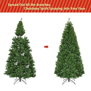 Foto 7 | Árbol de Navidad Goplus con Luces Led-Venta Internacional