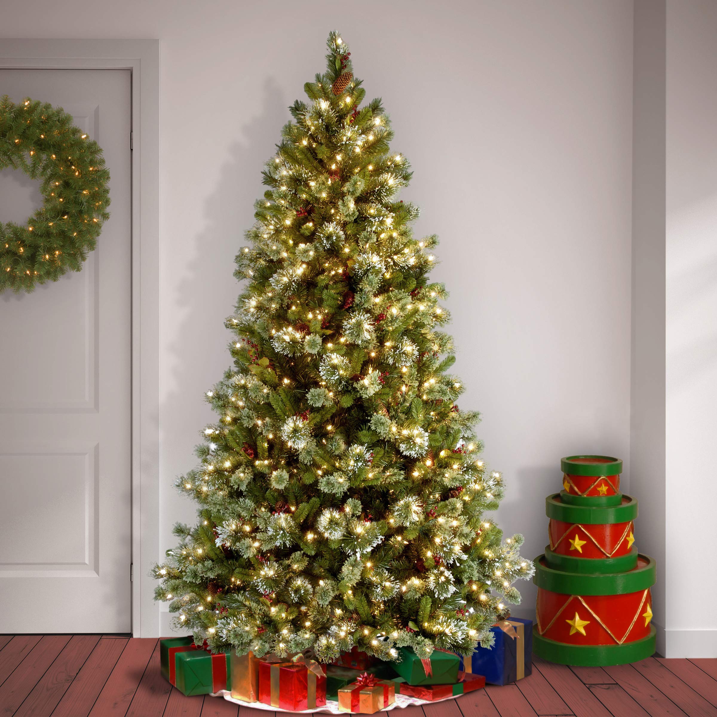 Foto 3 pulgar | Árbol De Navidad De National Tree Company Wintry Pine, 7.5 Pies - Venta Internacional.