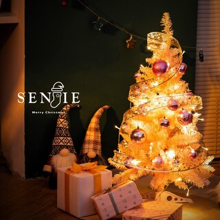 Foto 6 | Árbol De Navidad Senjie con Luces-Venta Internacional