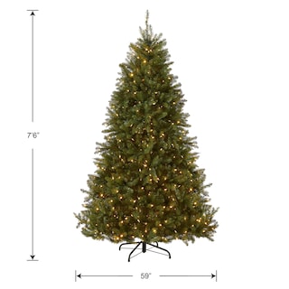 Foto 6 | Árbol De Navidad Dunhill Fir De National Tree Company, 7.5 Pies - Venta Internacional.