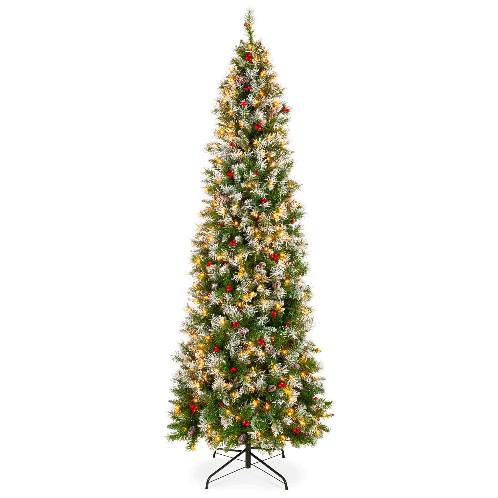 Árbol De Navidad Best Choice Products Preiluminado, 6 Pies Con 250 Luces - Venta Internacional. $3,249