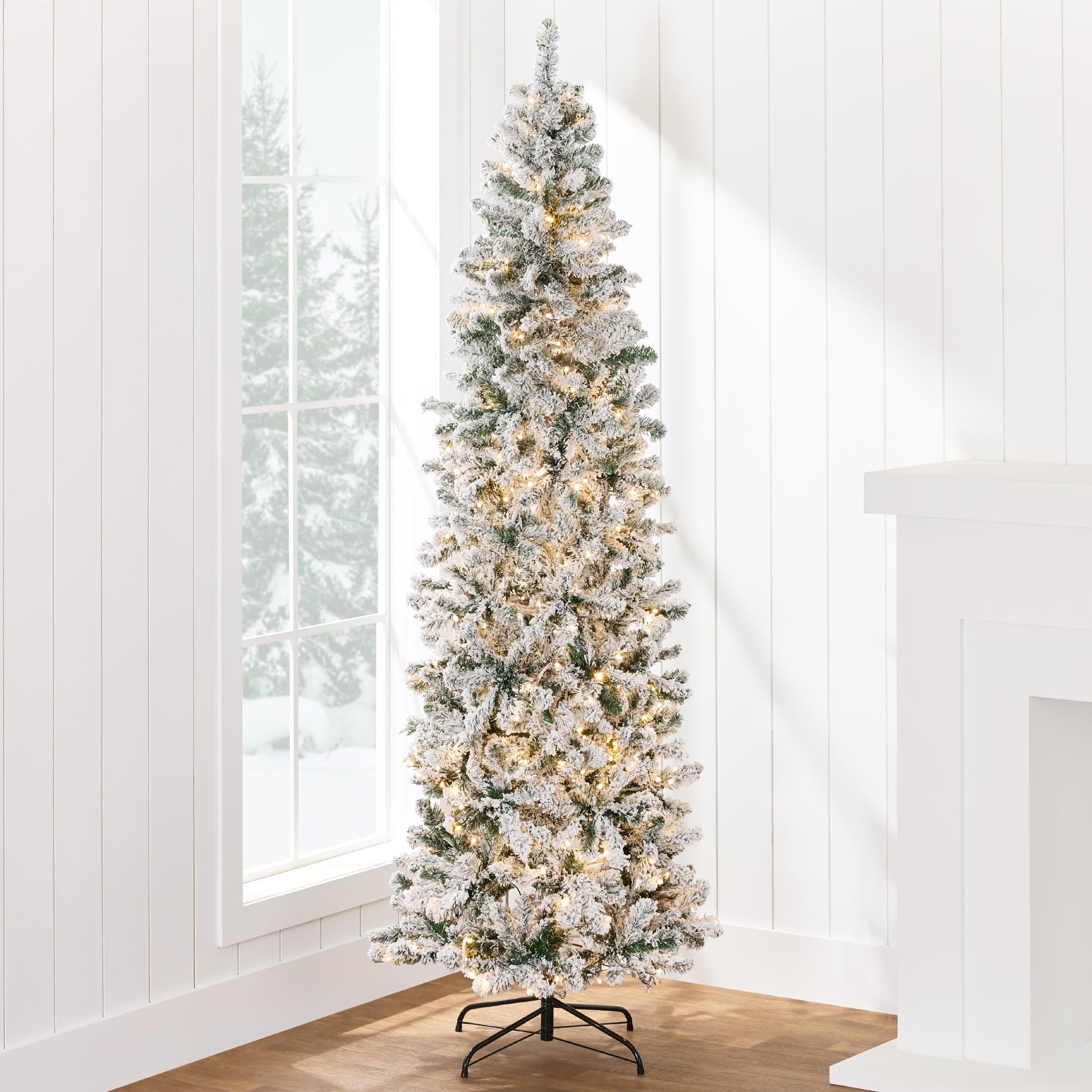Foto 2 pulgar | Lápiz Flocado Christmas Tree Best Choice Products De 12 Pies - Venta Internacional.