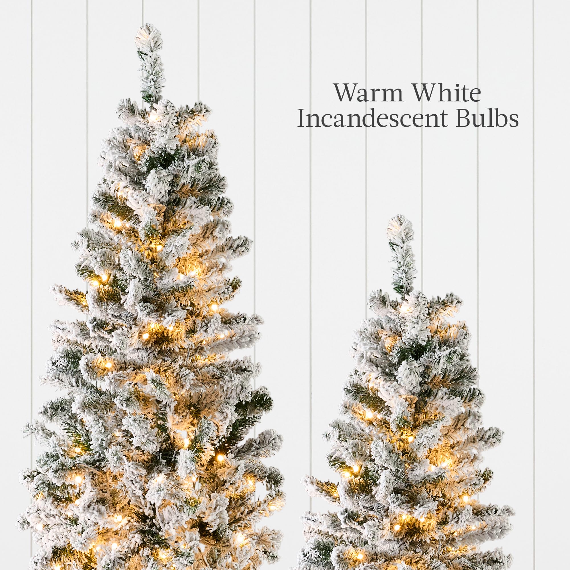 Foto 7 pulgar | Lápiz Flocado Christmas Tree Best Choice Products De 12 Pies - Venta Internacional.