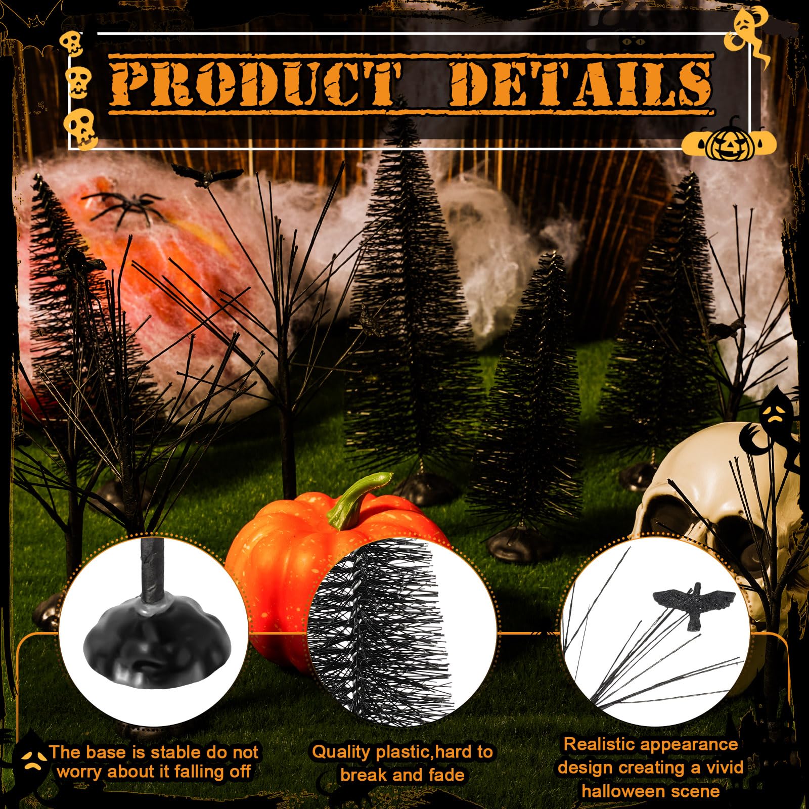 Foto 4 pulgar | Árbol de Navidad de Mesa Sumind 12 Piezas-Venta Internacional