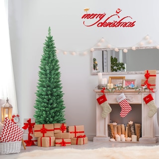 Foto 5 | Árbol de Navidad Giantex de 1.8 m-Venta Internacional