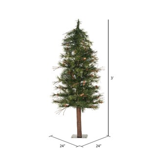 Foto 2 | Árbol De Navidad Vickerman Mixed Country Alpine 90 Cm Sin Iluminación - Venta Internacional.
