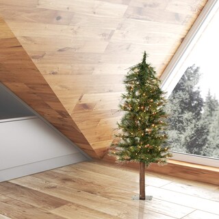 Foto 3 | Árbol De Navidad Vickerman Mixed Country Alpine De 90 Cm Con Luces - Venta Internacional.