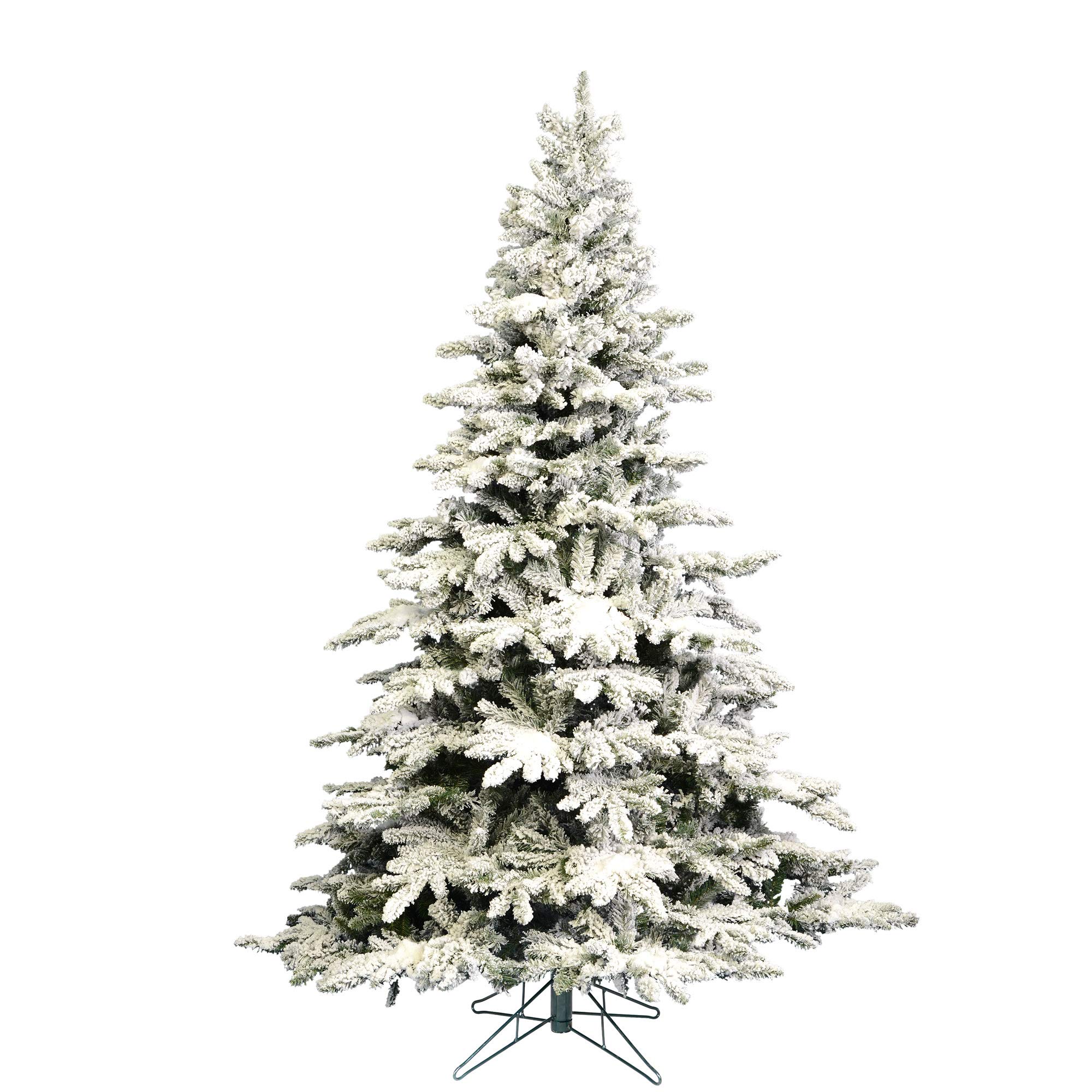Foto 2 pulgar | Árbol De Navidad Vickerman Flocado En Abeto De Utica, 6.5 Pies, Sin Iluminación - Venta Internacional.
