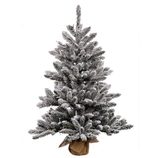 Foto 1 | Árbol De Navidad Vickerman 24 Flocado, Pino Anoka, Sin Iluminación, 60 Cm - Venta Internacional.