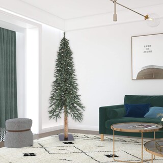 Foto 3 | Árbol De Navidad Vickerman Alpine Natural Bark 2.4 M Sin Iluminación - Venta Internacional.