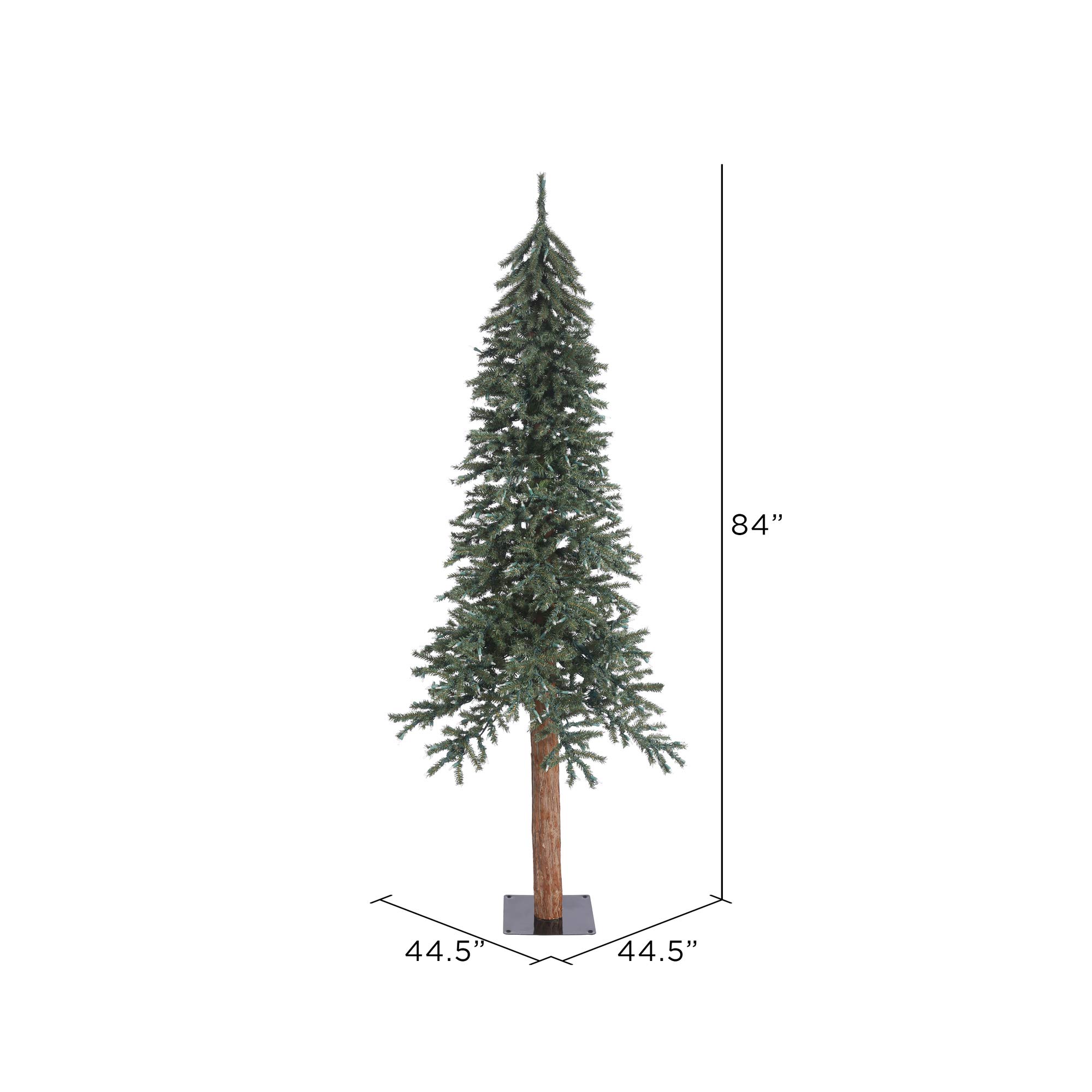 Foto 3 pulgar | Árbol De Navidad Vickerman Alpine Natural Bark, 2,1 M, Sin Iluminación - Venta Internacional.