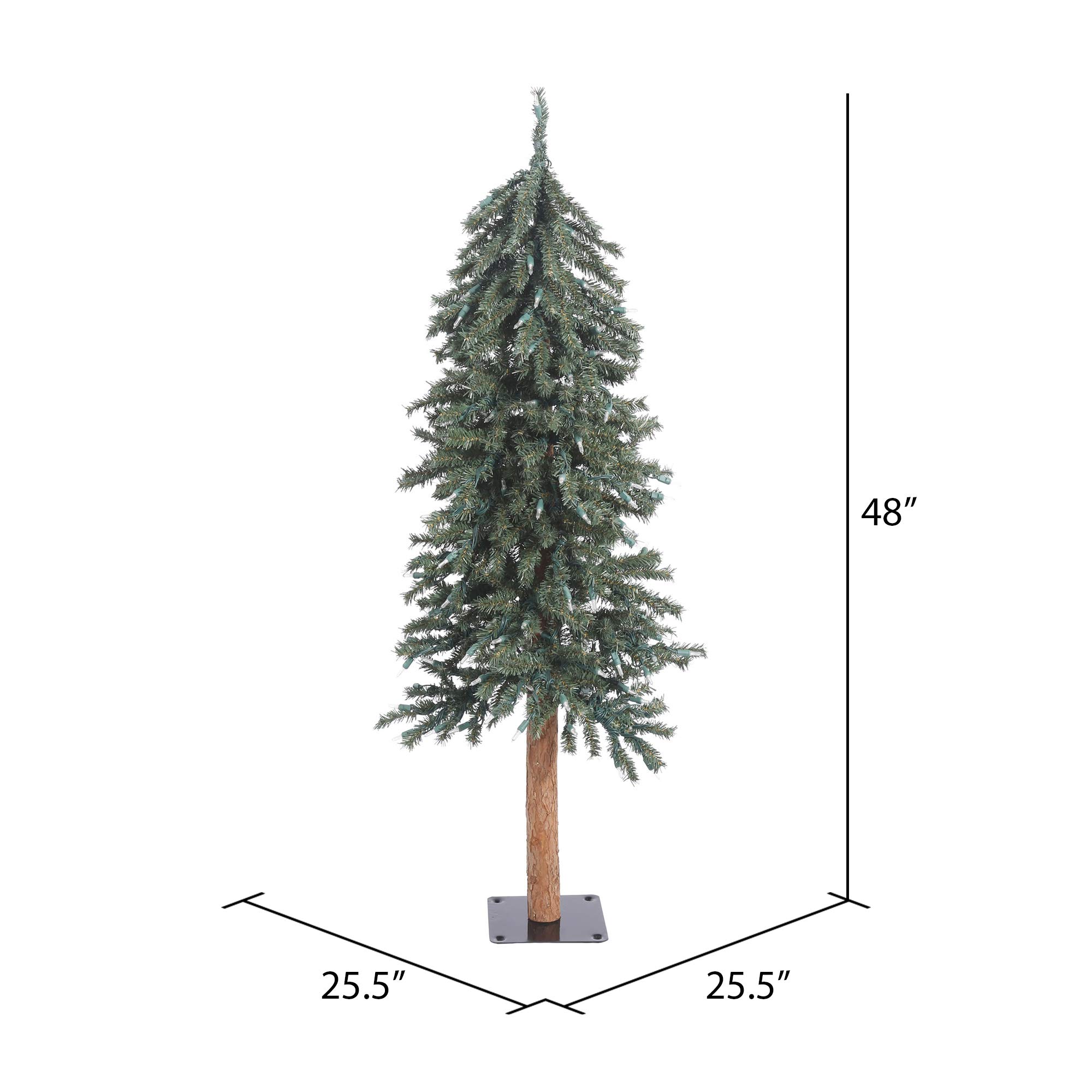 Foto 3 pulgar | Árbol De Navidad Vickerman Alpine De 1,2 M Con 337 Puntas De Pvc - Venta Internacional.