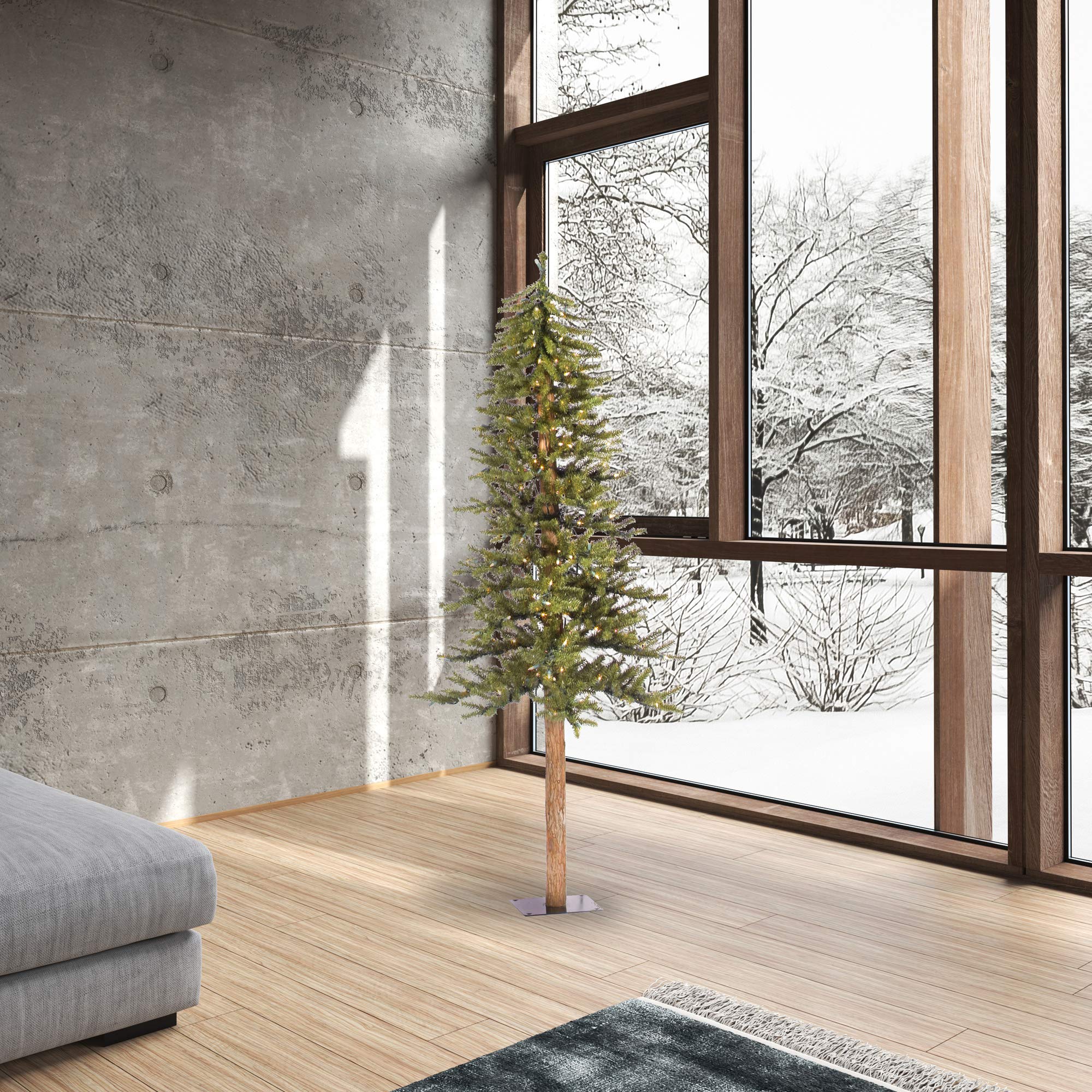 Foto 8 pulgar | Árbol De Navidad Vickerman Natural Alpine De 6 Pies Con 250 Luces - Venta Internacional.