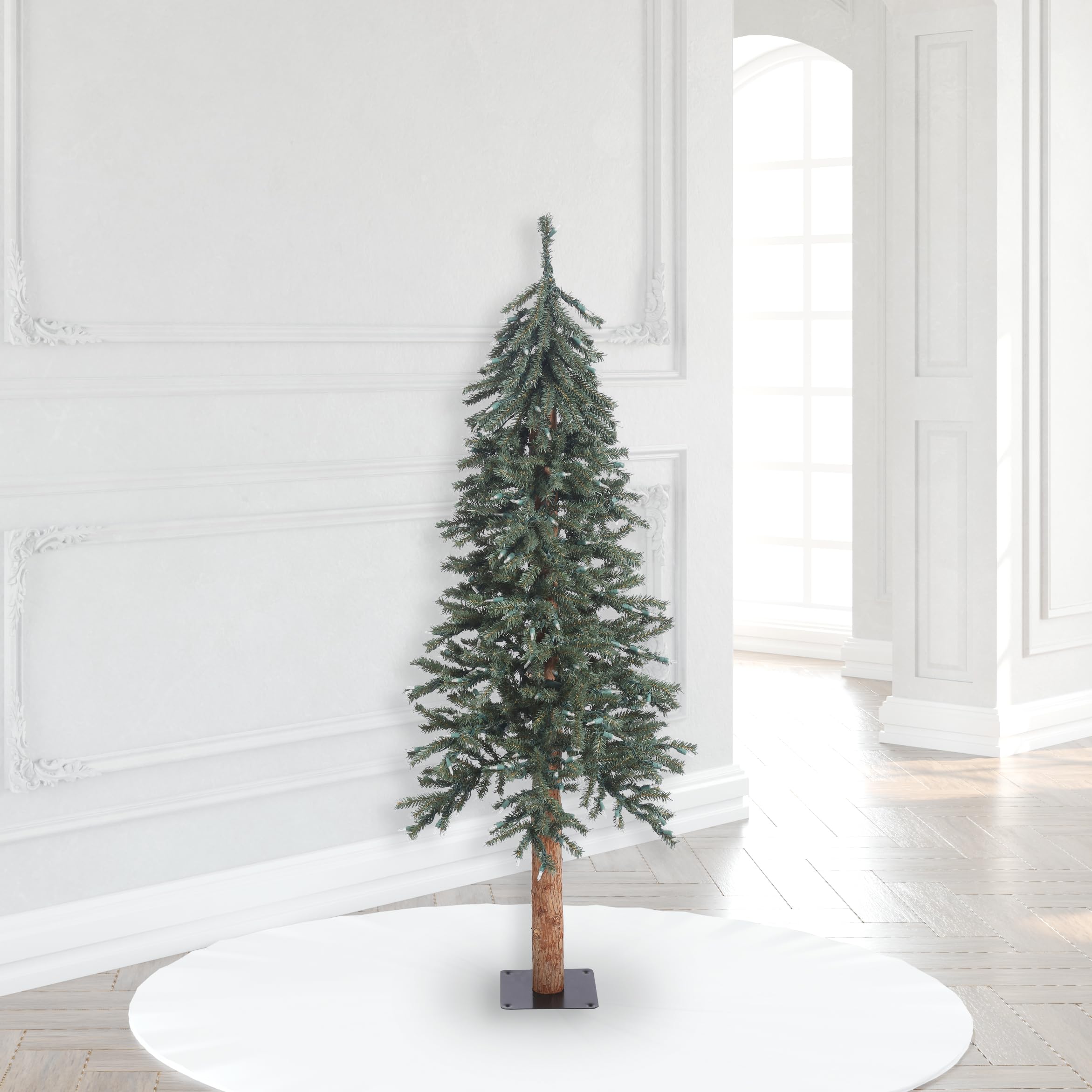 Foto 4 pulgar | Árbol De Navidad Vickerman Alpine De 1,5 M Con 475 Puntas De Pvc Sin Iluminación - Venta Internacional.