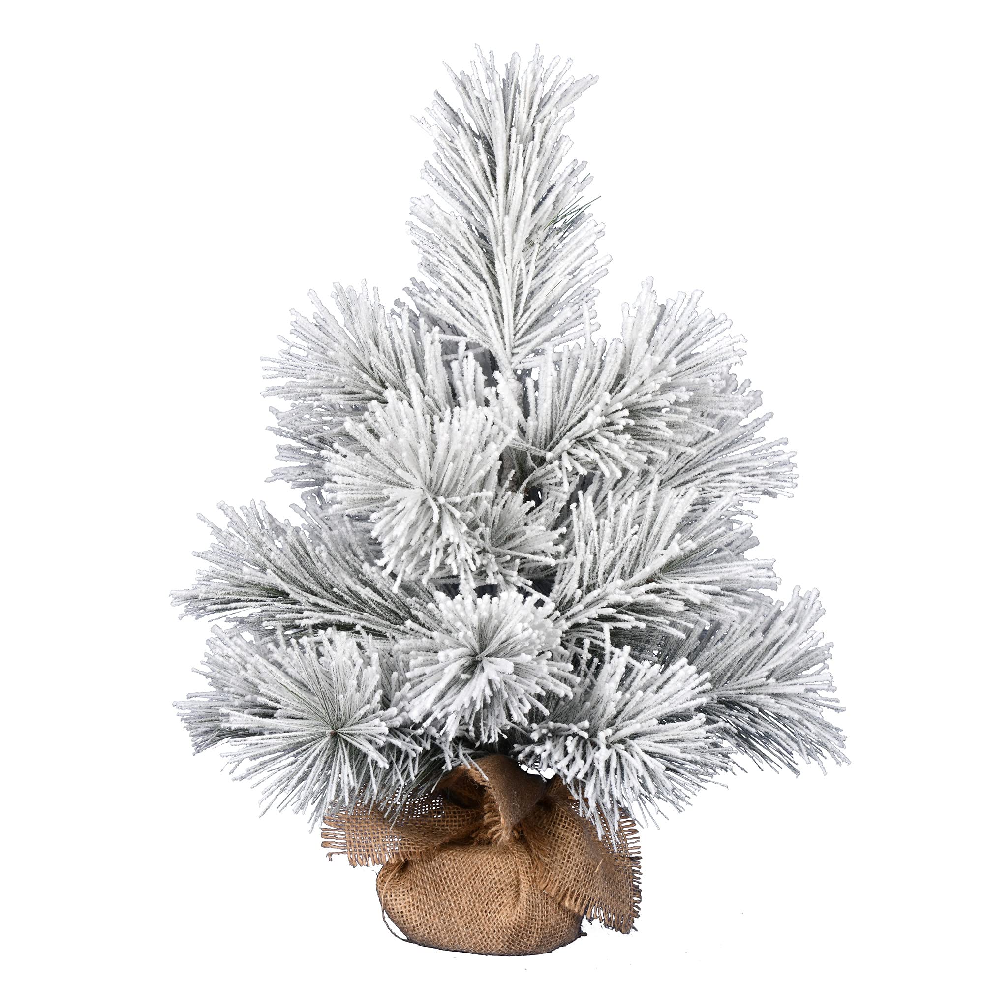 Foto 1 | Árbol De Navidad Vickerman Beckett Pine De 24 Cm Con Puntas Nevadas - Venta Internacional.