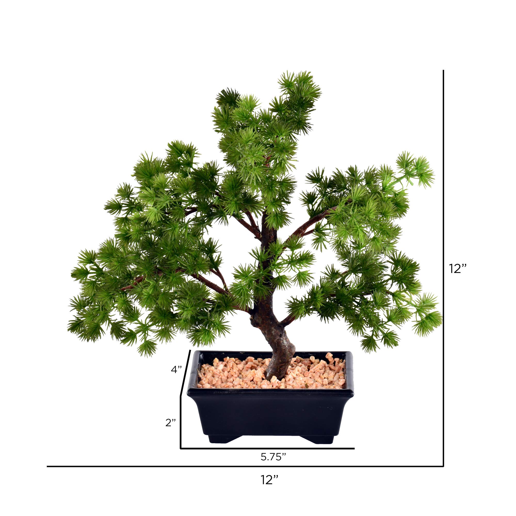 Foto 6 pulgar | Bonsái De Pino Artificial En Maceta Vickerman Everyday, 30 Cm - Venta Internacional.