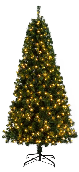 Foto 3 pulgar | Árbol De Navidad Xtellar Ecológico De 2.1m Con 1100 Ramas Y Luces Led Integradas