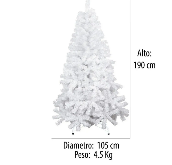 Foto 3 pulgar | Árbol De Navidad Xtellar Pino Navideño Deluxe De 1.90 M Con Soporte Estelar En Blanco Inmaculado