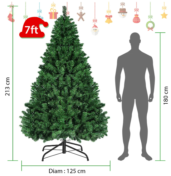 Foto 5 pulgar | Árbol de Navidad Xtellar 2.1 m