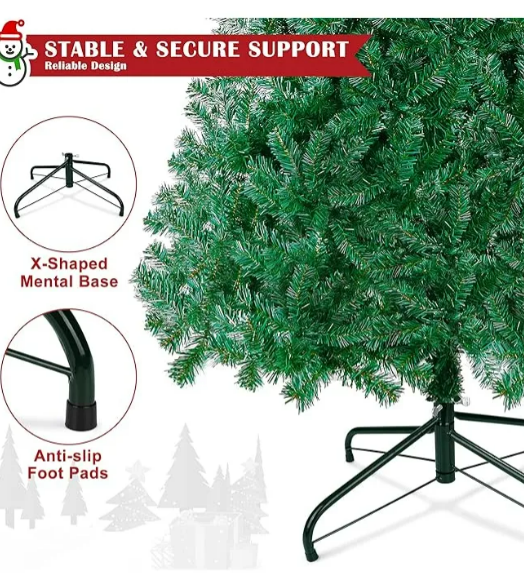 Foto 5 pulgar | Árbol De Navidad Xtellar Artificial De 1.8m, Color Verde - Perfecto Para Crear La Atmósfera Navideña Ideal.