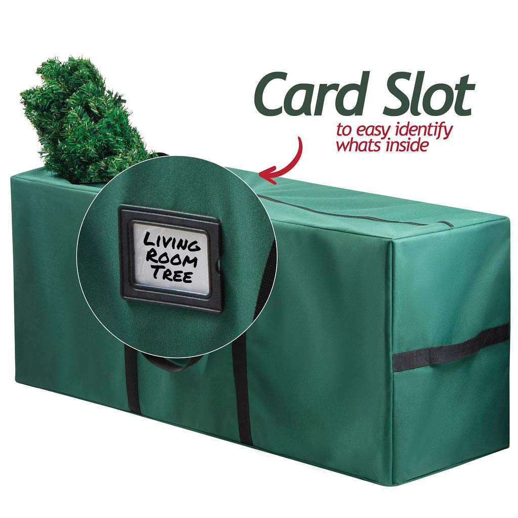 Foto 4 pulgar | Bolsa De Almacenamiento Para Árbol De Navidad Sagler, Impermeable, 9 Pies, Verde - Venta Internacional.