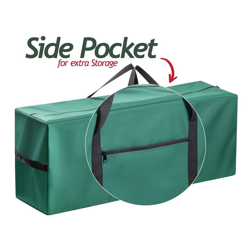 Foto 5 pulgar | Bolsa De Almacenamiento Para Árbol De Navidad Sagler, Impermeable, 9 Pies, Verde - Venta Internacional.