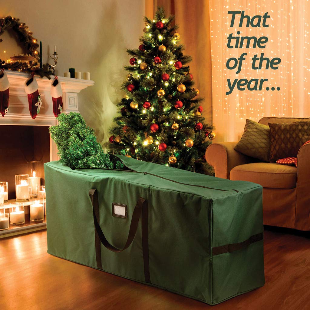 Foto 8 pulgar | Bolsa De Almacenamiento Para Árbol De Navidad Sagler, Impermeable, 9 Pies, Verde - Venta Internacional.