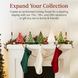 Foto 6 | Árbol De Navidad De Cerámica Best Choice, 15 Cm, Preiluminado Con 64 Luces - Venta Internacional.